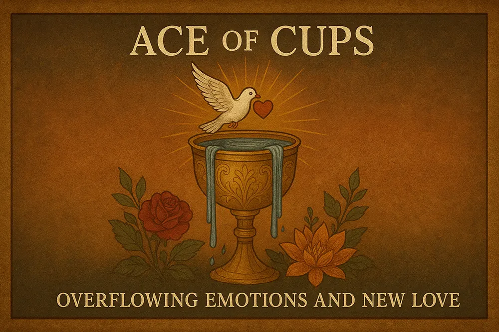 Ace of Cups: Overflowing Emotions and New Love
