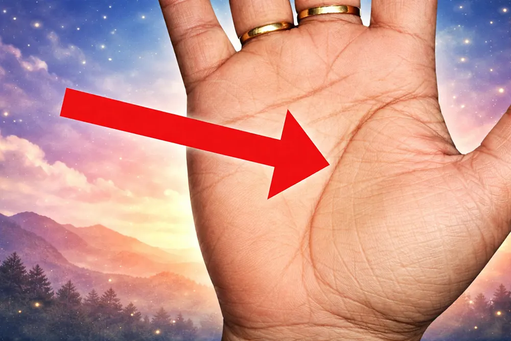 Double Life Line Meaning: Extra Protection or Double Destiny in Palmistry? 4 Illustration of angel line in palmistry as a variation of double life line meaning