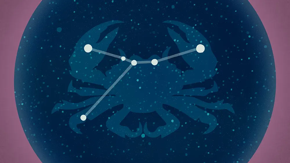 Cancer: The Nurturing Heart of the Zodiac Family 3 Cancer constellation in the night sky highlighting Cancer zodiac sign origins