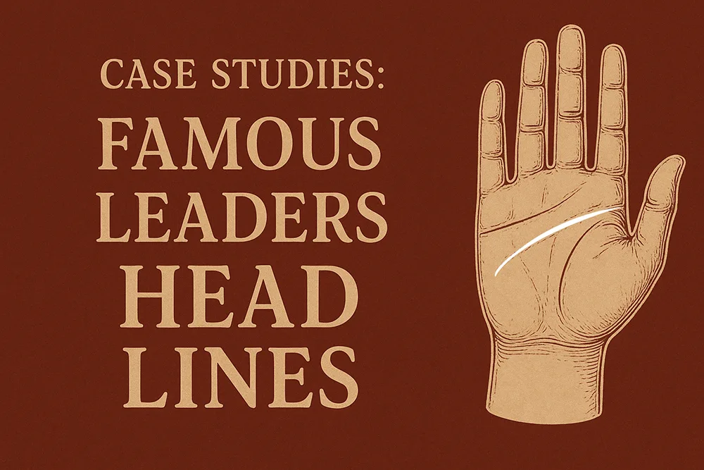 Case Studies: Famous Leaders Head Lines