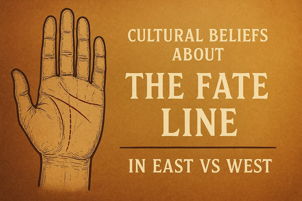 Cultural Beliefs About the Fate Line in East vs West