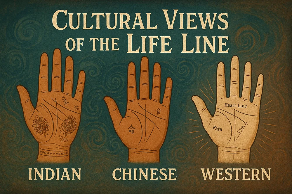 Cultural Views of the Life Line (Indian, Chinese, Western)