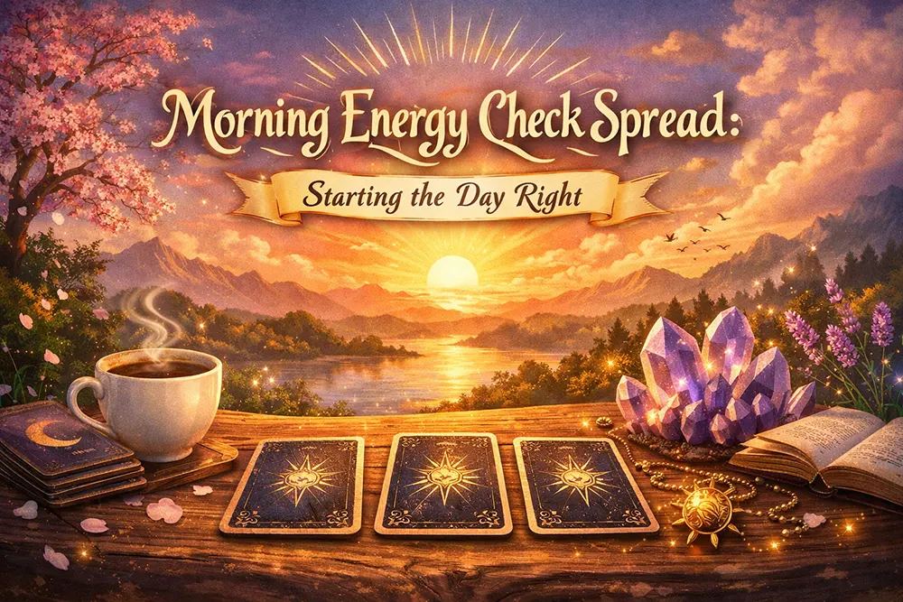 Daily Tarot Spread: Morning Energy Check