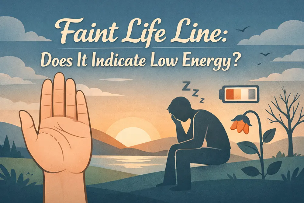 Faint Life Line Meaning: Low Energy Sign?