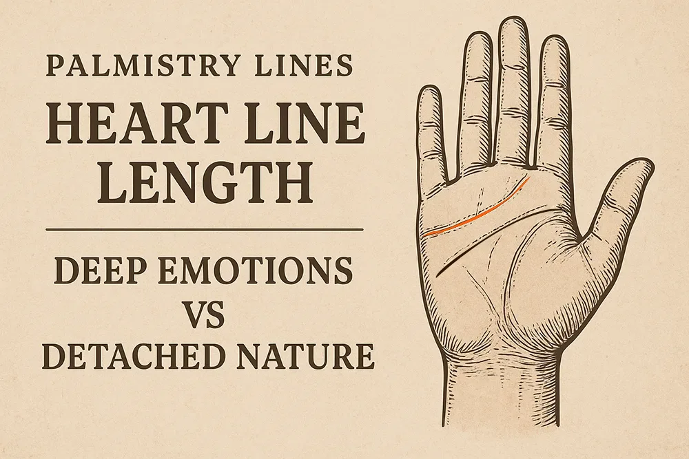 Heart Line Length: Deep Emotions vs Detached Nature