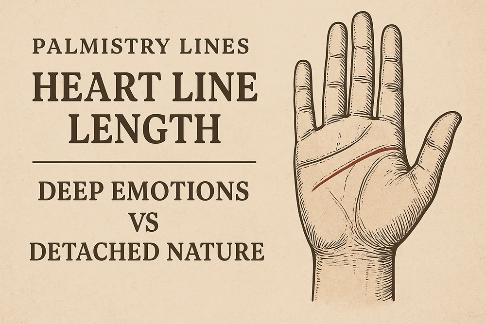 Heart Line Length: Deep Emotions vs Detached Nature
