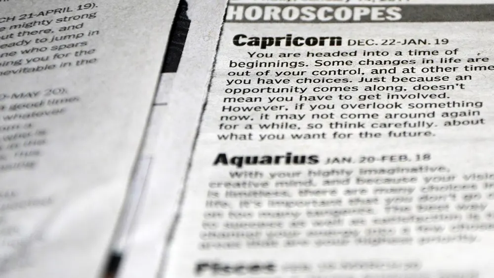 History of astrology - Newspaper horoscopes representing astrology in popular culture