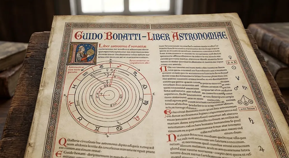 History of Western Astrology Medieval Guido Bonatti Liber Astronomiae Manuscript