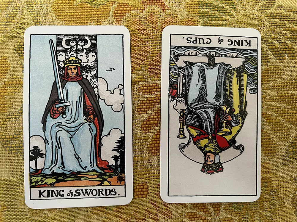 How to Read Tarot Cards for Beginners: A Step-by-Step Guide 10 Reversed tarot card example in a reading