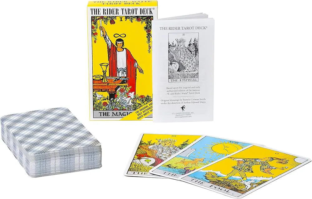 How to Read Tarot Cards for Beginners: A Step-by-Step Guide 2 Standard Rider-Waite Tarot deck for beginners learning how to read tarot cards