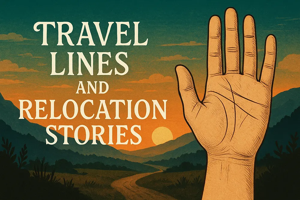 Interpreting Travel Lines for Relocation Stories and Global Moves