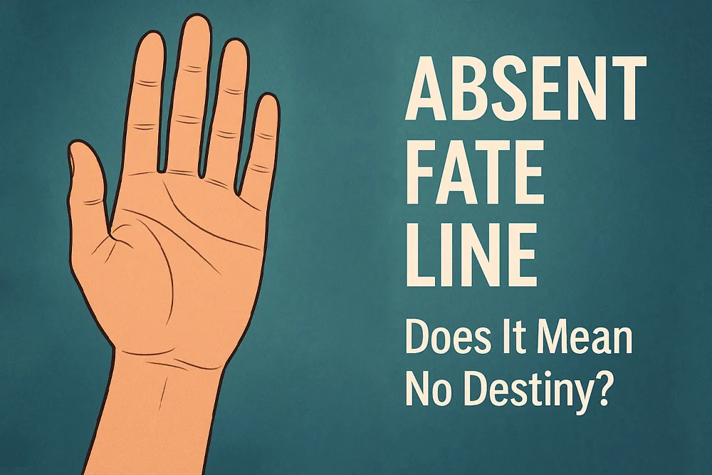 Palmistry Lines: Absent Fate Line – Does It Mean No Destiny?