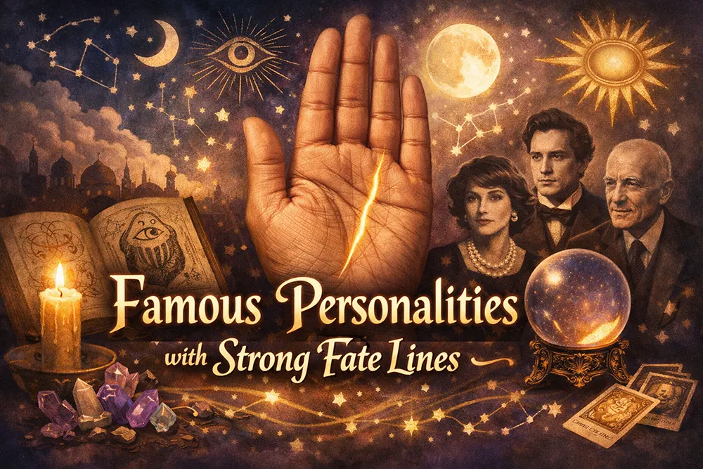 Strong Fate Lines in Famous Personalities: Palmistry Guide