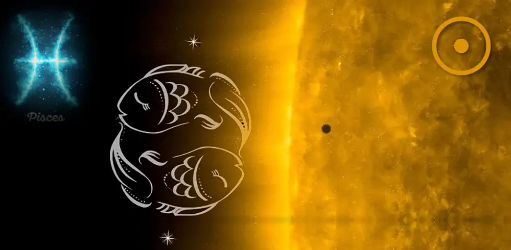 Sun in Your Birth Chart: The Core of Your Identity 6 Illustration of Sun in Pisces emphasizing dreamy traits in natal chart