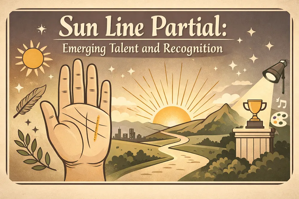Sun Line in Palmistry: Partial Talent Guide