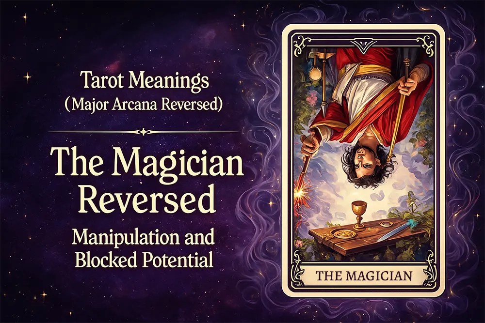 The Magician Reversed Meaning: Manipulation & Blocks