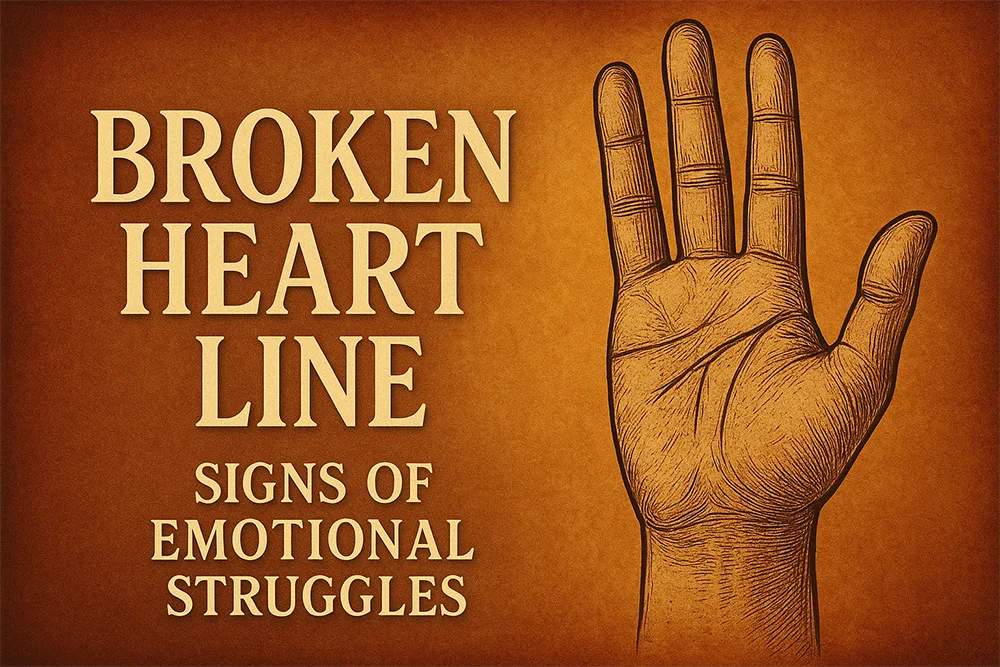 Understanding the Broken Heart Line and Signs of Emotional Struggles