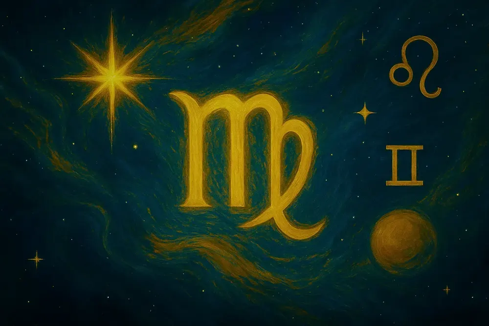 Virgo: The Perfectionist’s Guide to a Flawless Life 2 Virgo zodiac sign symbol illustrating key personality traits and perfectionist nature